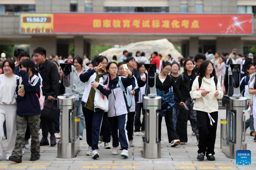 China's national college entrance exam ends in some regions