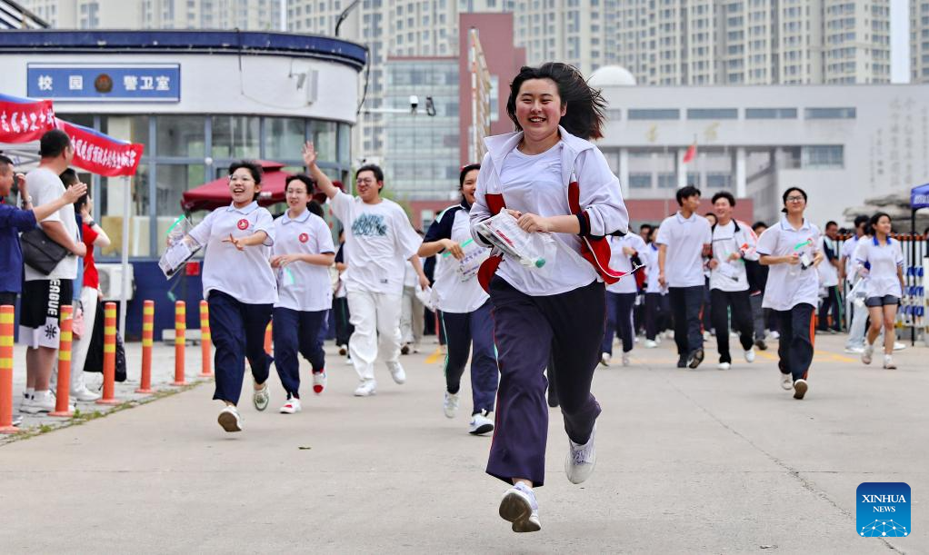 China's national college entrance exam ends in some regions