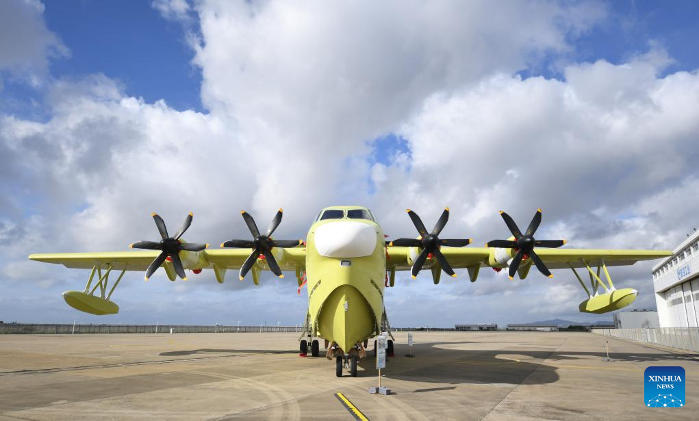 China's amphibious AG600 aircraft greenlighted for mass production