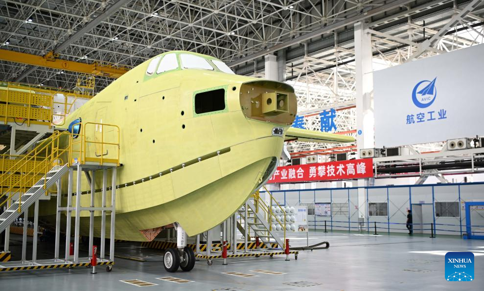 China's amphibious AG600 aircraft greenlighted for mass production
