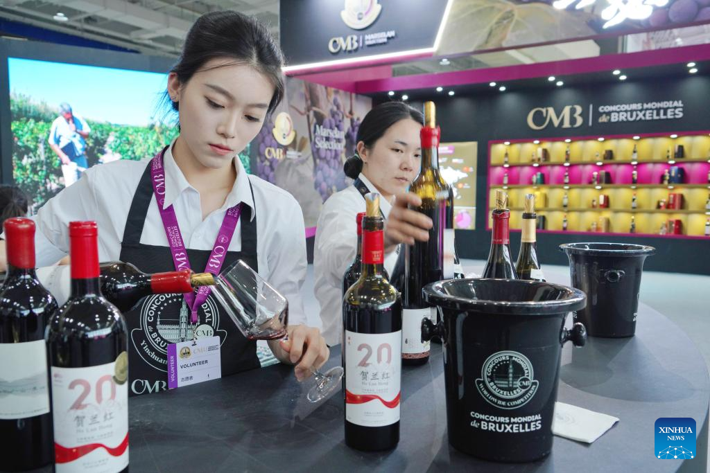 In pics: 32nd Concours Mondial de Bruxelles in Yinchuan, China's Ningxia