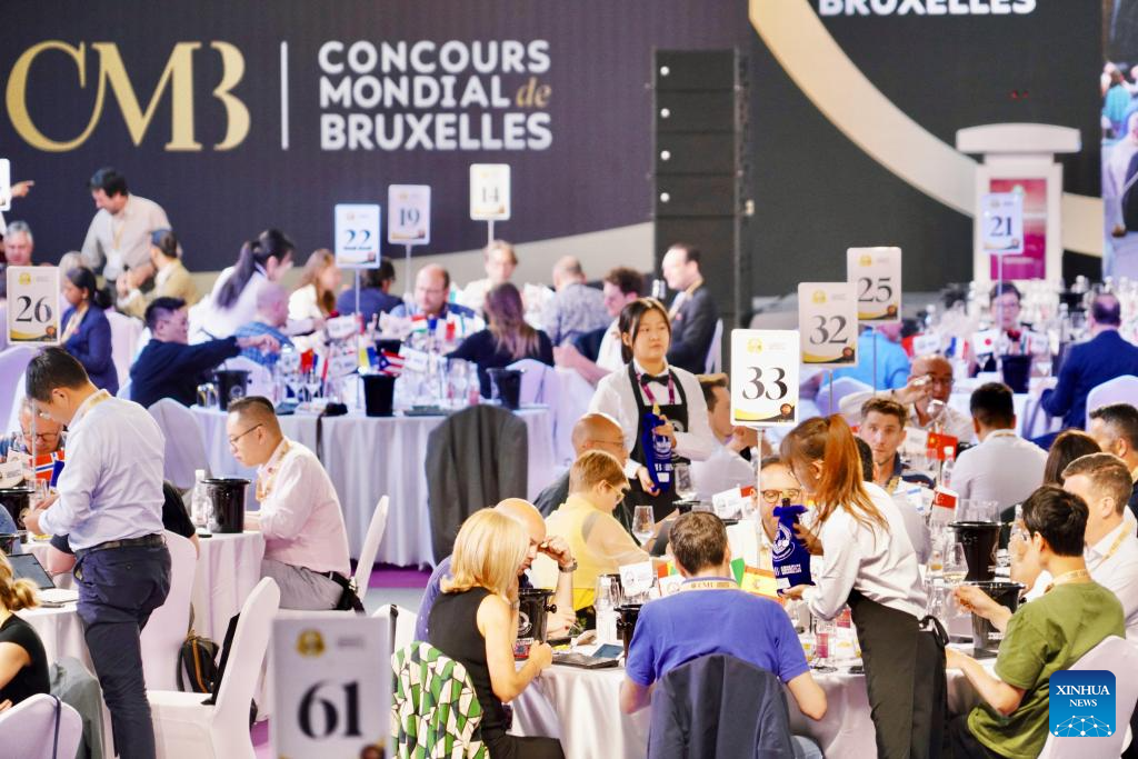 In pics: 32nd Concours Mondial de Bruxelles in Yinchuan, China's Ningxia
