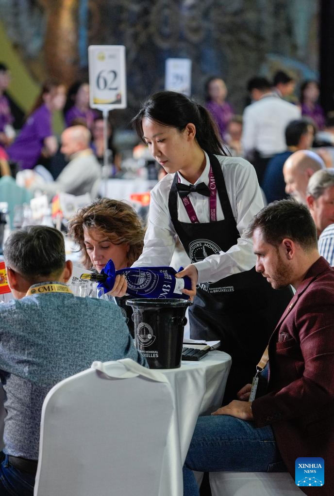 In pics: 32nd Concours Mondial de Bruxelles in Yinchuan, China's Ningxia