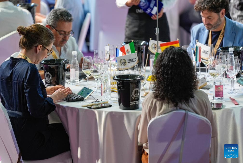 In pics: 32nd Concours Mondial de Bruxelles in Yinchuan, China's Ningxia