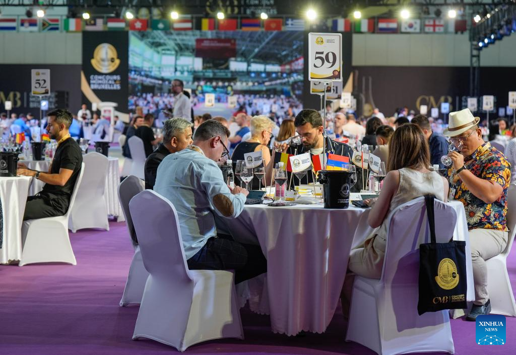 In pics: 32nd Concours Mondial de Bruxelles in Yinchuan, China's Ningxia