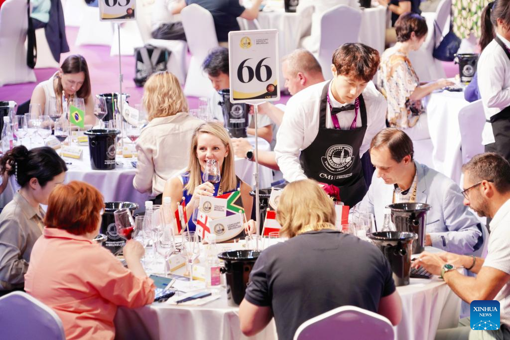 In pics: 32nd Concours Mondial de Bruxelles in Yinchuan, China's Ningxia