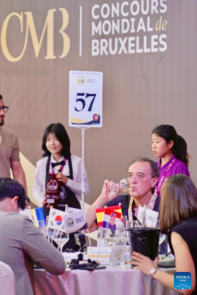 In pics: 32nd Concours Mondial de Bruxelles in Yinchuan, China's Ningxia