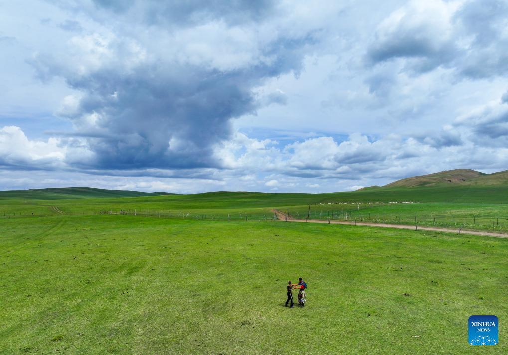 Pic story of Mongolian wrestlers in China's Inner Mongolia