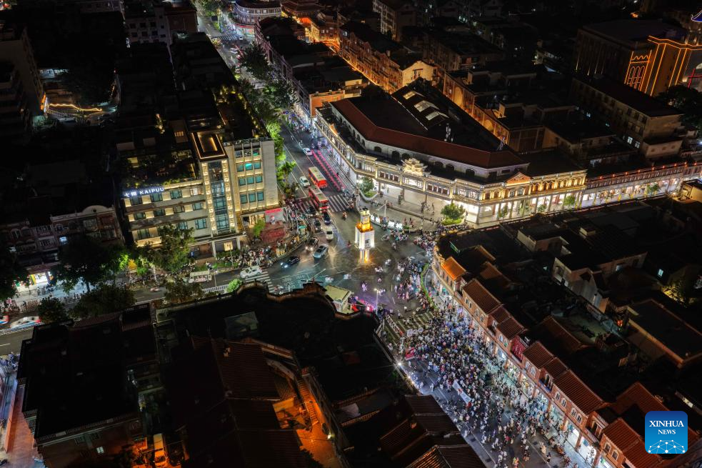 City view of Quanzhou in China's Fujian
