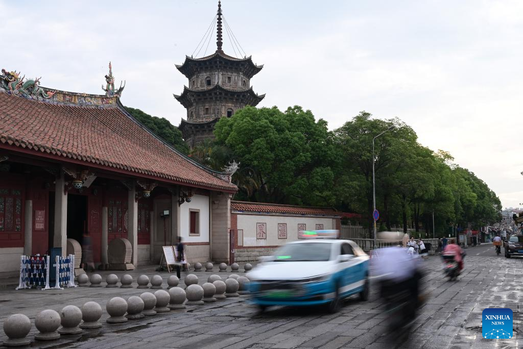 City view of Quanzhou in China's Fujian