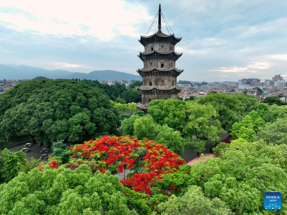City view of Quanzhou in China's Fujian
