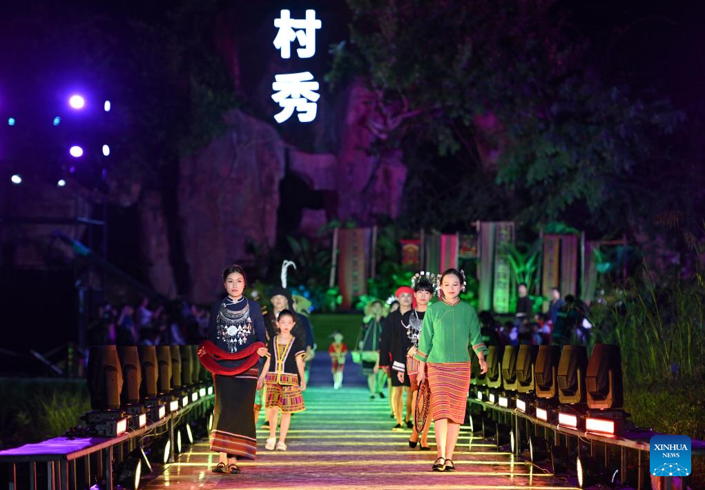 Scenery of Wuzhishan City in south China's Hainan