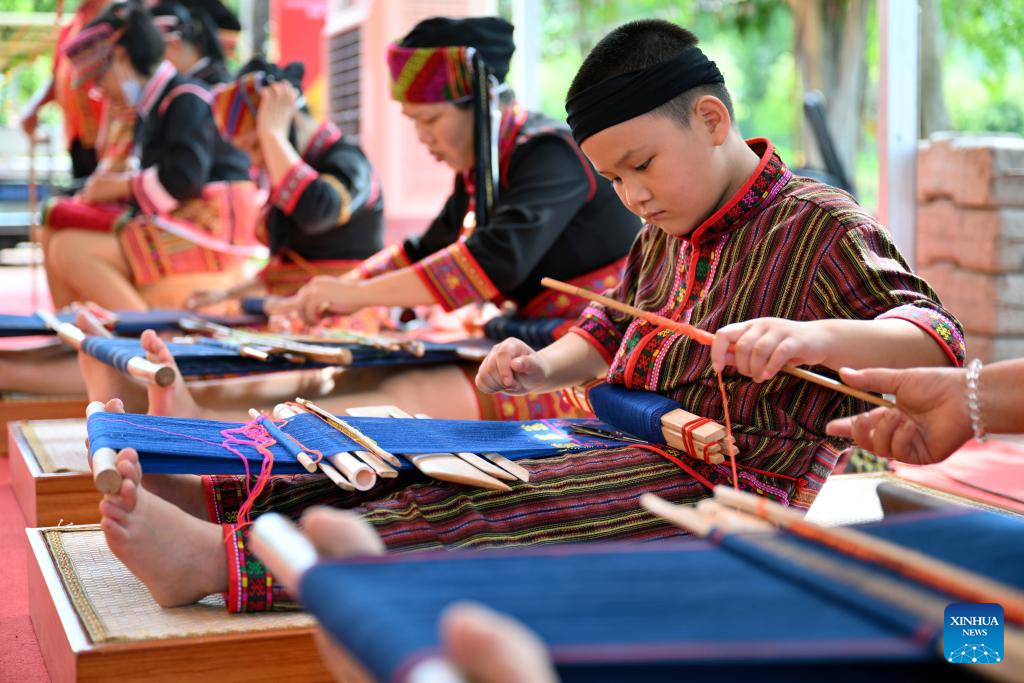 Scenery of Wuzhishan City in south China's Hainan
