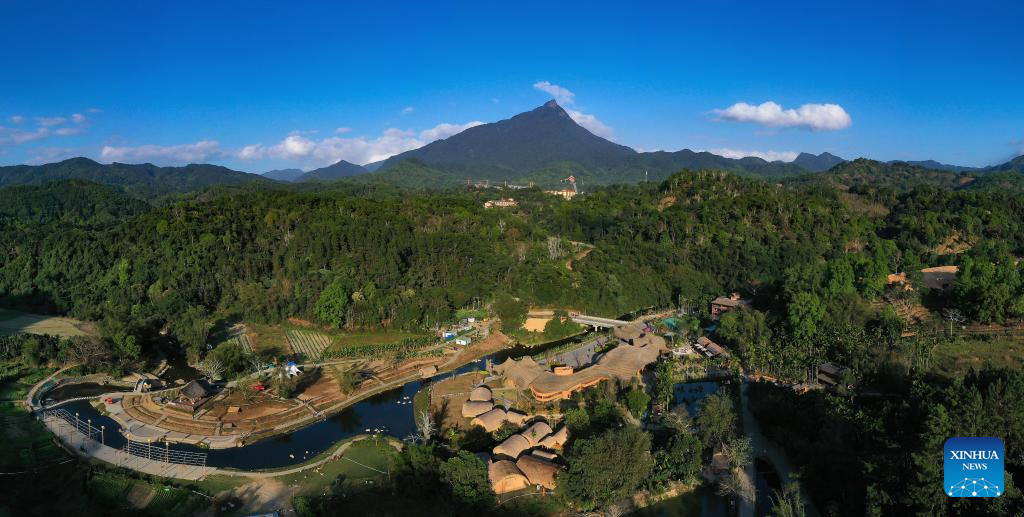 Scenery of Wuzhishan City in south China's Hainan