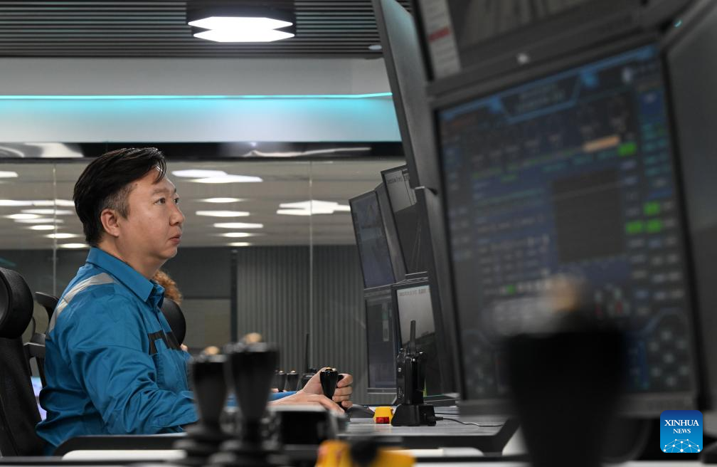 Tianjin Port pursues full-process automation in N China