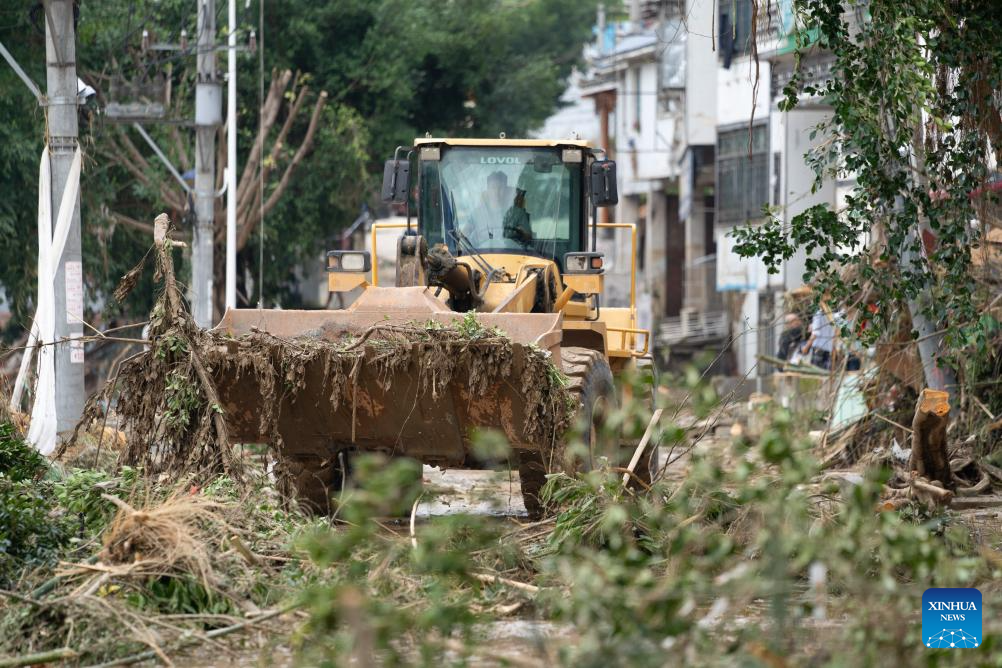 Rescue underway in flood-affected counties of Guizhou