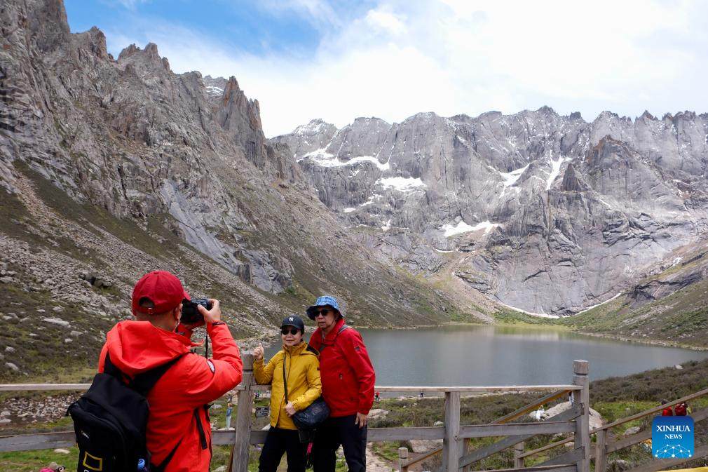 Scenery of Lianbao Yeze scenic spot in China's Sichuan