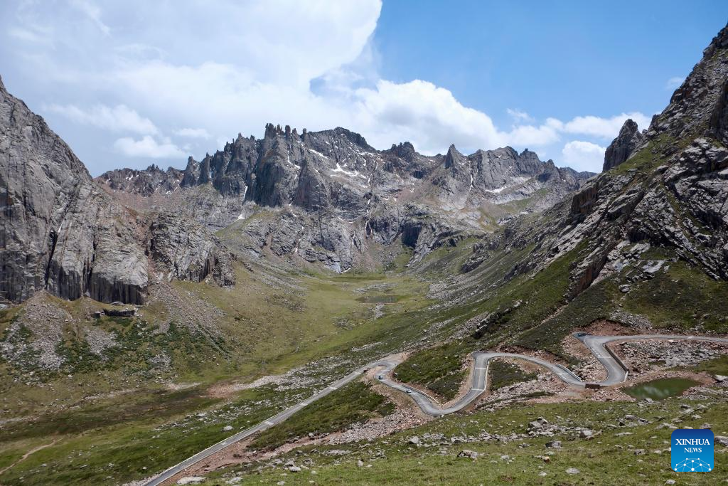 Scenery of Lianbao Yeze scenic spot in China's Sichuan