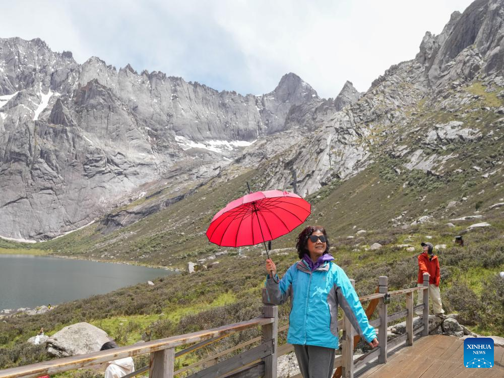 Scenery of Lianbao Yeze scenic spot in China's Sichuan