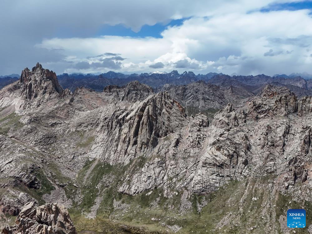 Scenery of Lianbao Yeze scenic spot in China's Sichuan
