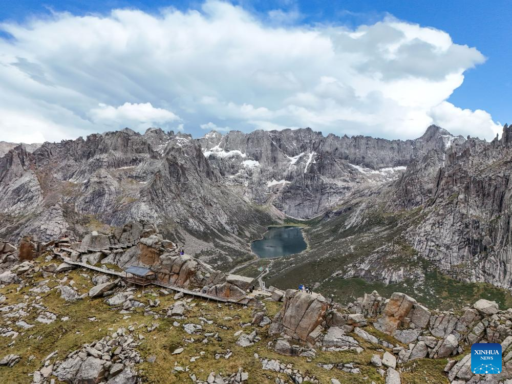 Scenery of Lianbao Yeze scenic spot in China's Sichuan
