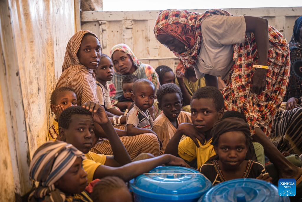 In pics: displaced Sudanese refugees