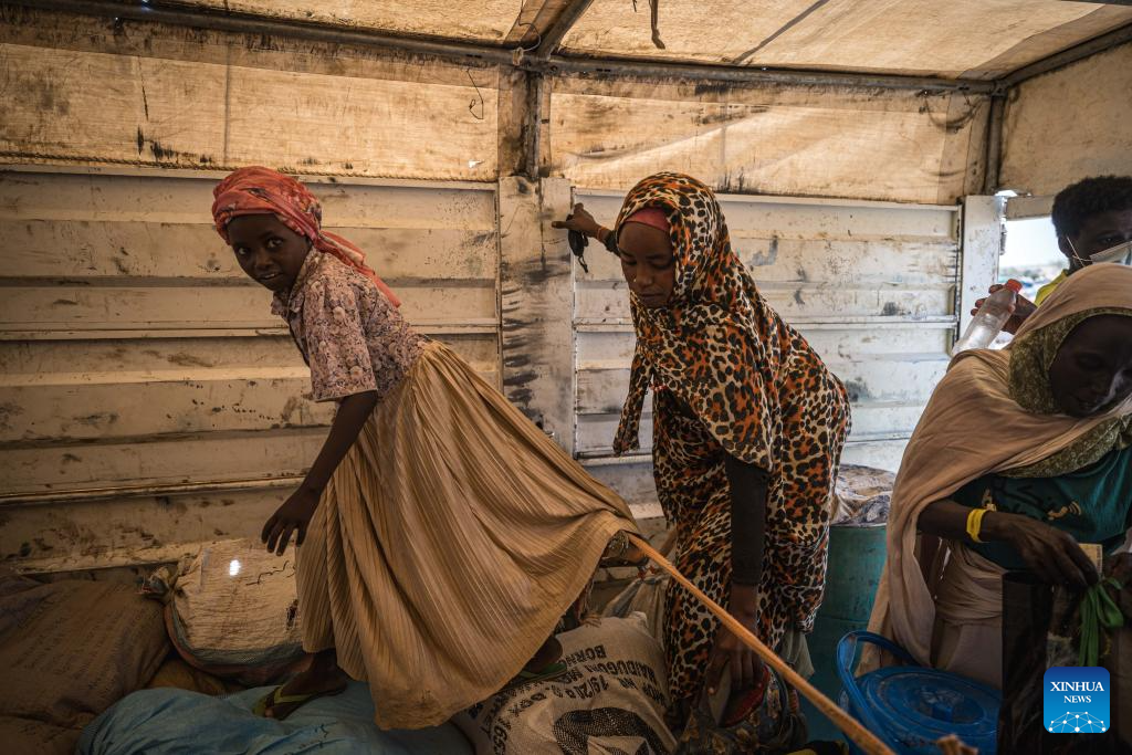 In pics: displaced Sudanese refugees