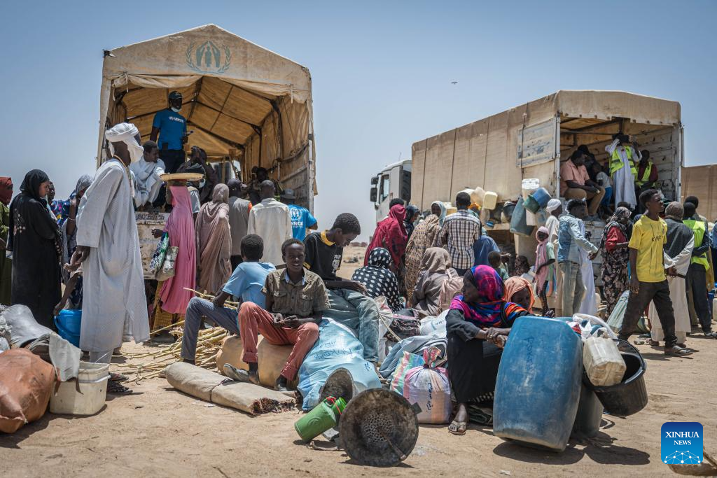 In pics: displaced Sudanese refugees