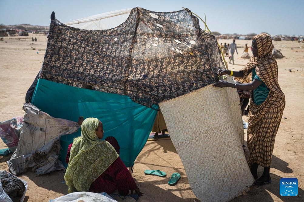 In pics: displaced Sudanese refugees