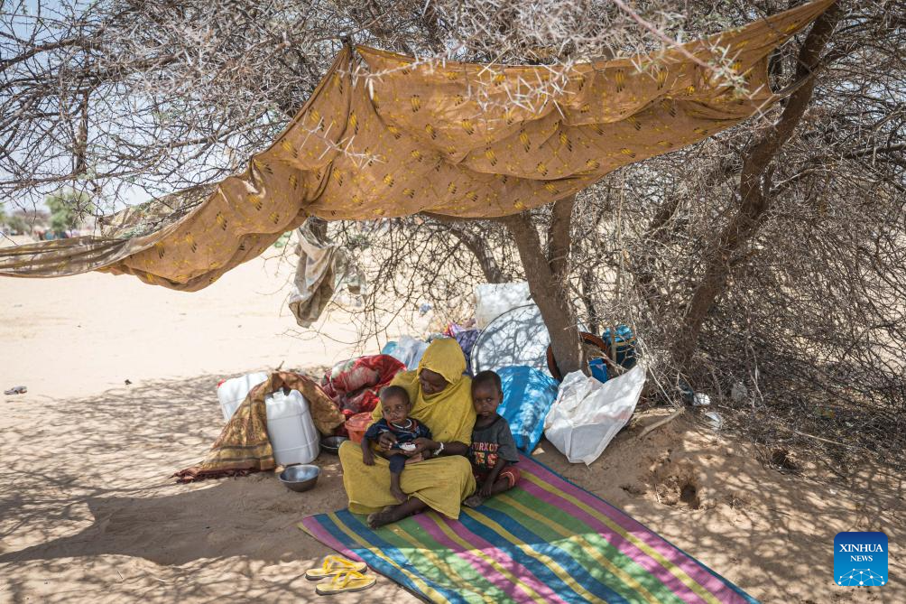 In pics: displaced Sudanese refugees