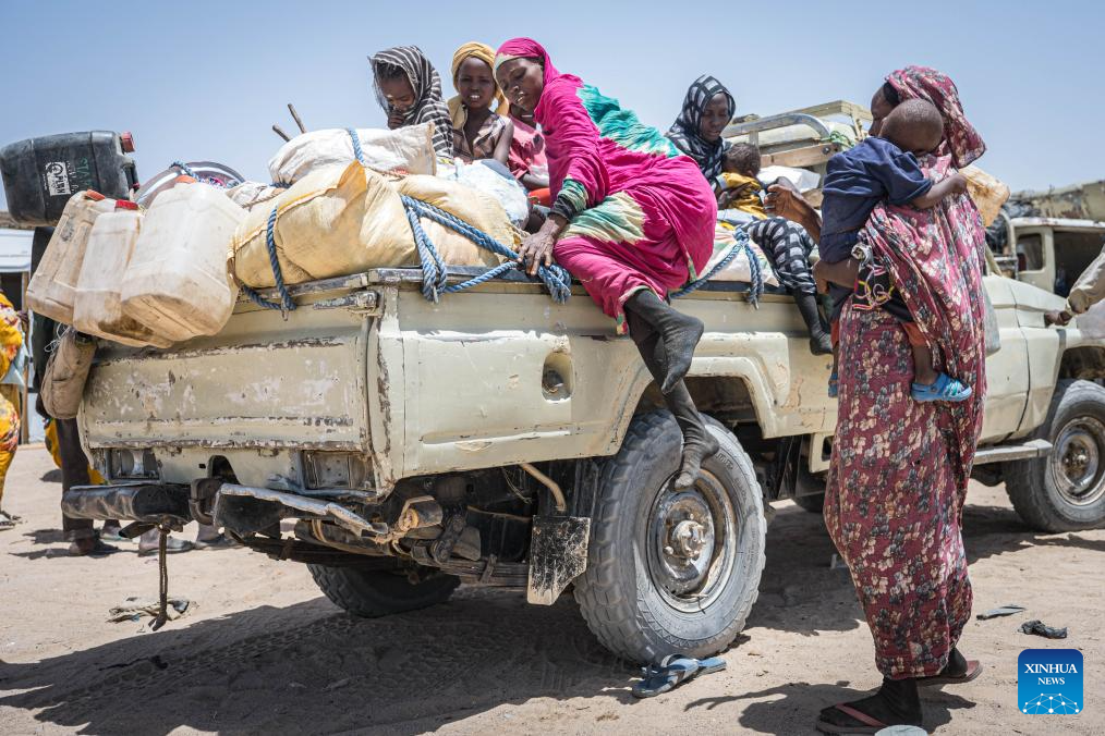 In pics: displaced Sudanese refugees