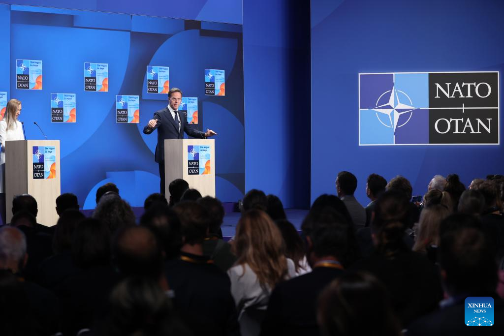 NATO countries agree to hike defense spending to 5 pct of GDP by 2035