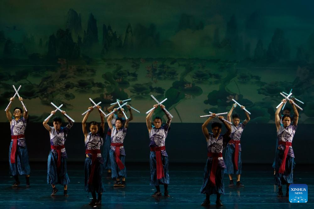 Chinese Kung Fu dance drama captivates Romanian audience