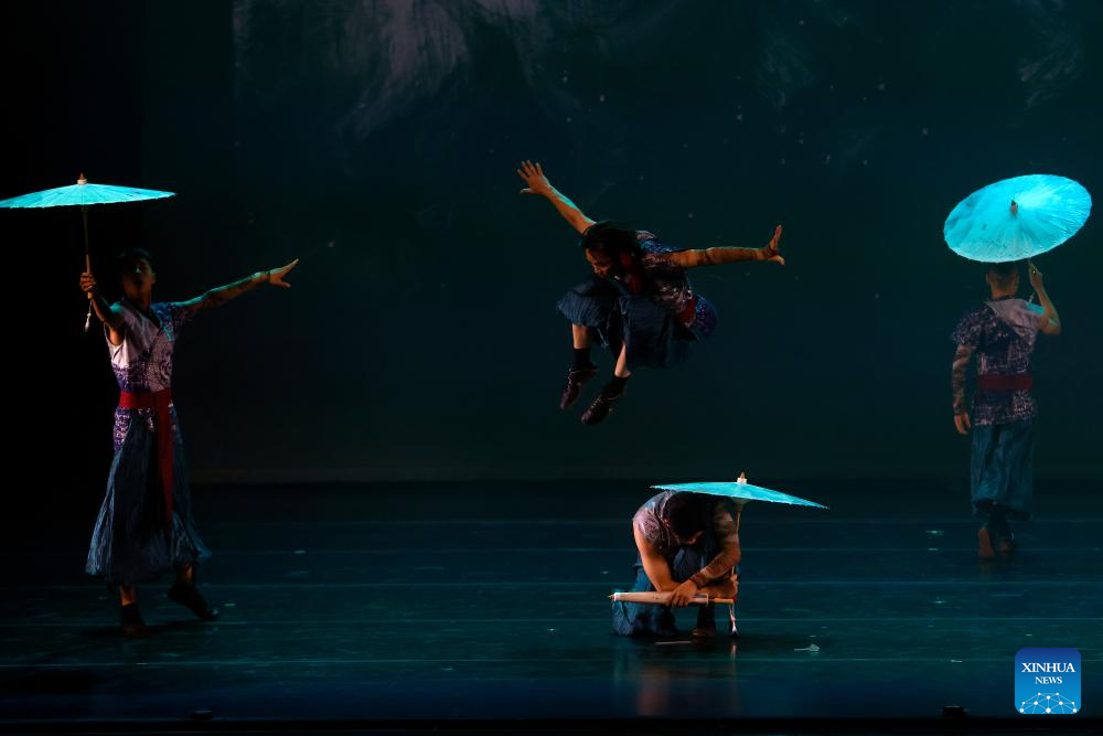 Chinese Kung Fu dance drama captivates Romanian audience