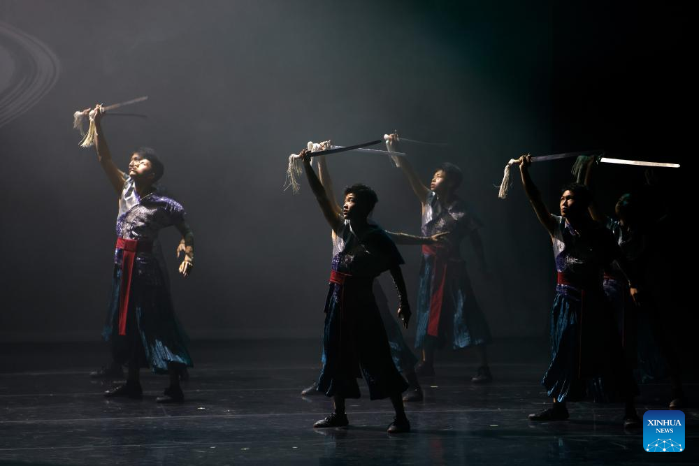 Chinese Kung Fu dance drama captivates Romanian audience