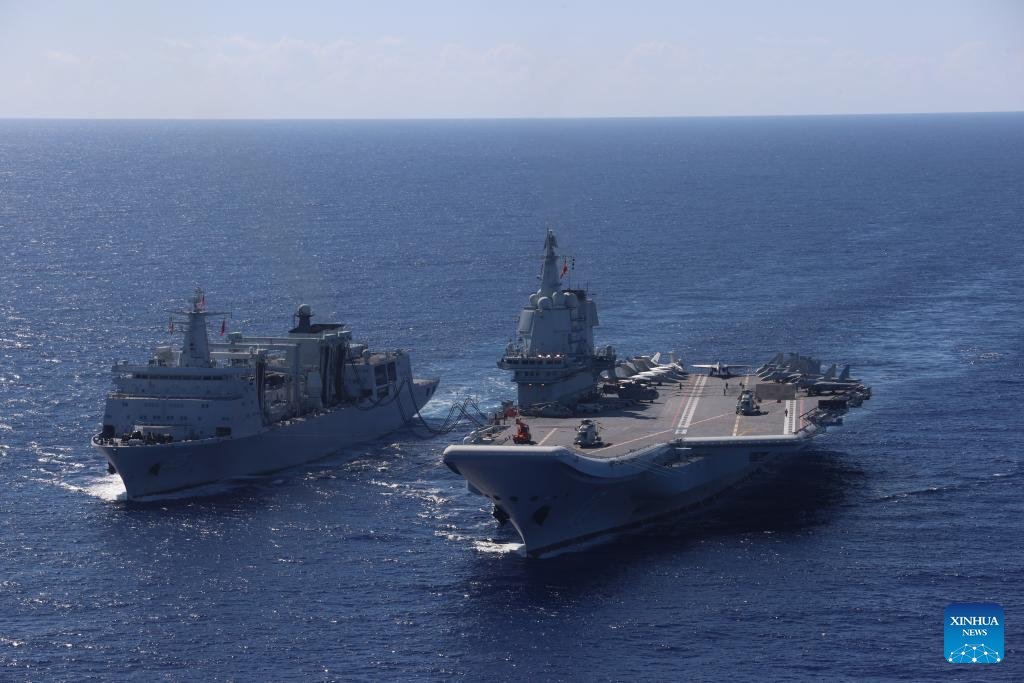 China's aircraft carrier formations return after completing far-sea training