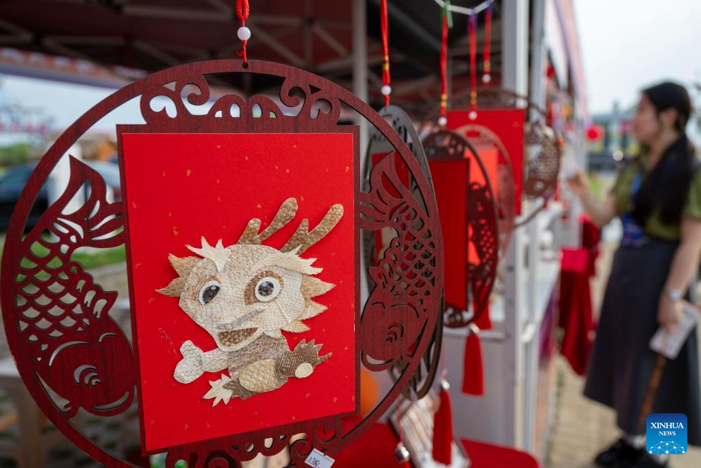 Event themed with Wurigong held in Hezhe ethnic village of Zhuaji in NE China
