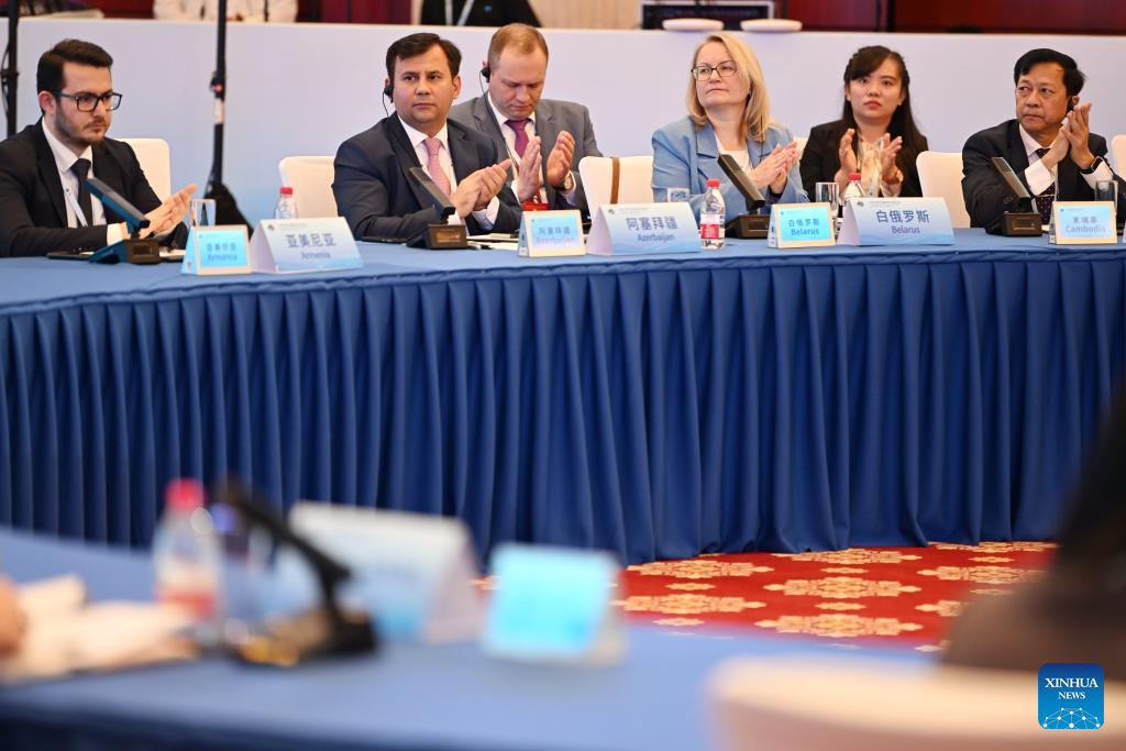 Senior Official's Meeting of Global Sustainable Transport Forum opens in Tianjin