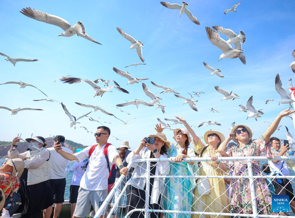 Many places in China enter peak tourist season