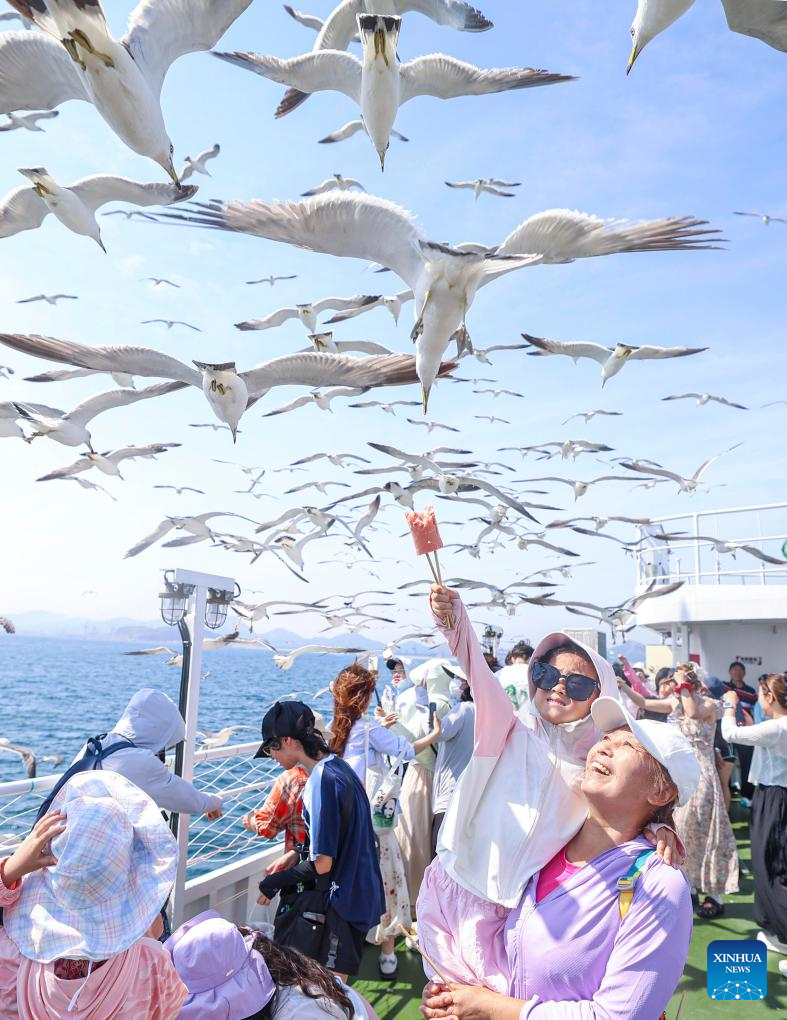 Many places in China enter peak tourist season