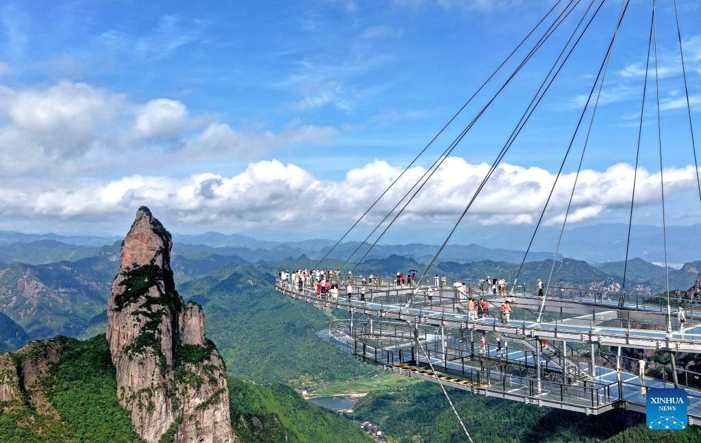 Many places in China enter peak tourist season