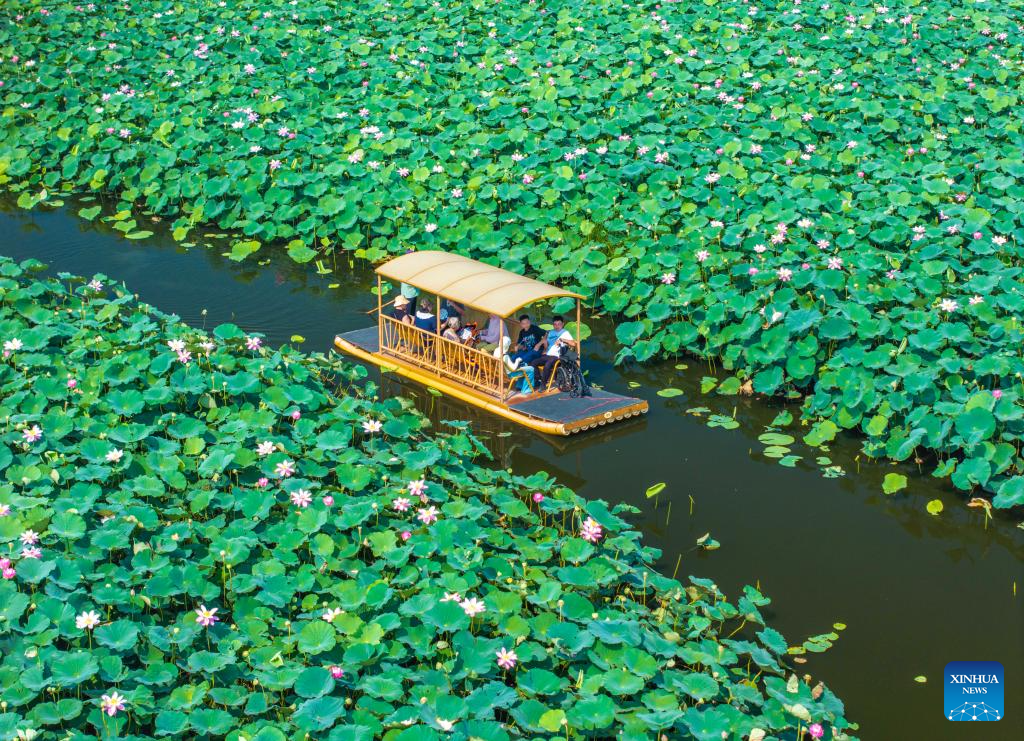Many places in China enter peak tourist season