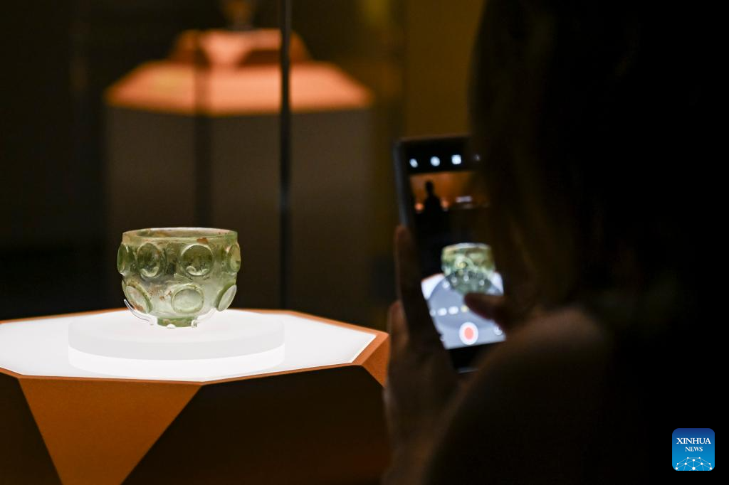 Cultural relics from Guyuan City exhibited at Shanghai Museum East