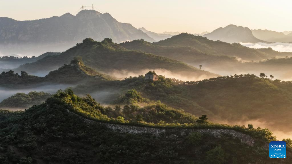 Scenery of Hongshankou Great Wall in China's Hebei