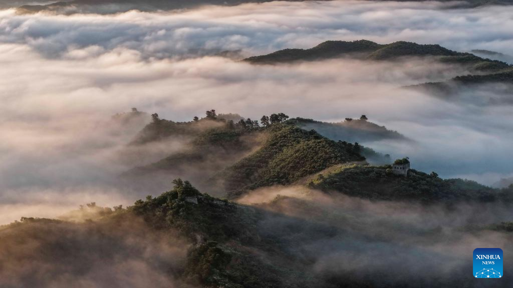 Scenery of Hongshankou Great Wall in China's Hebei