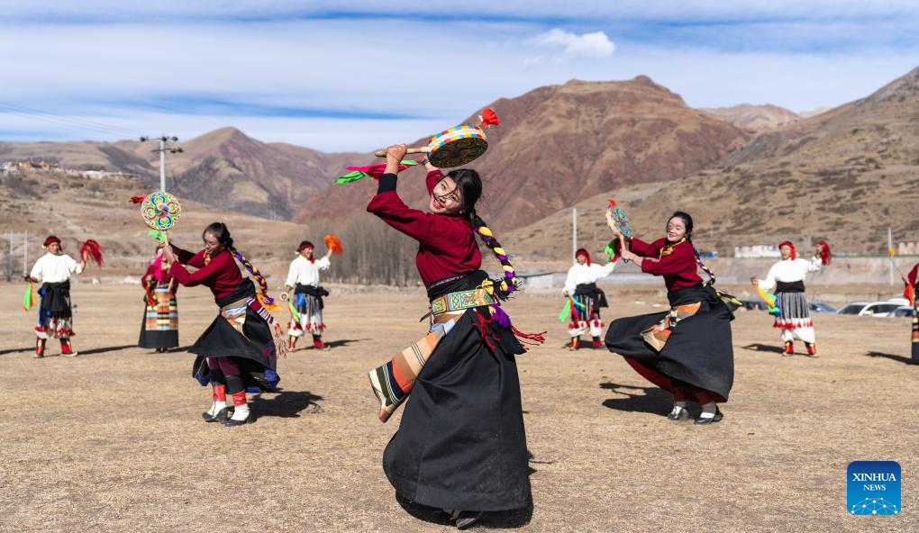 City view of Qamdo City, SW China's Xizang