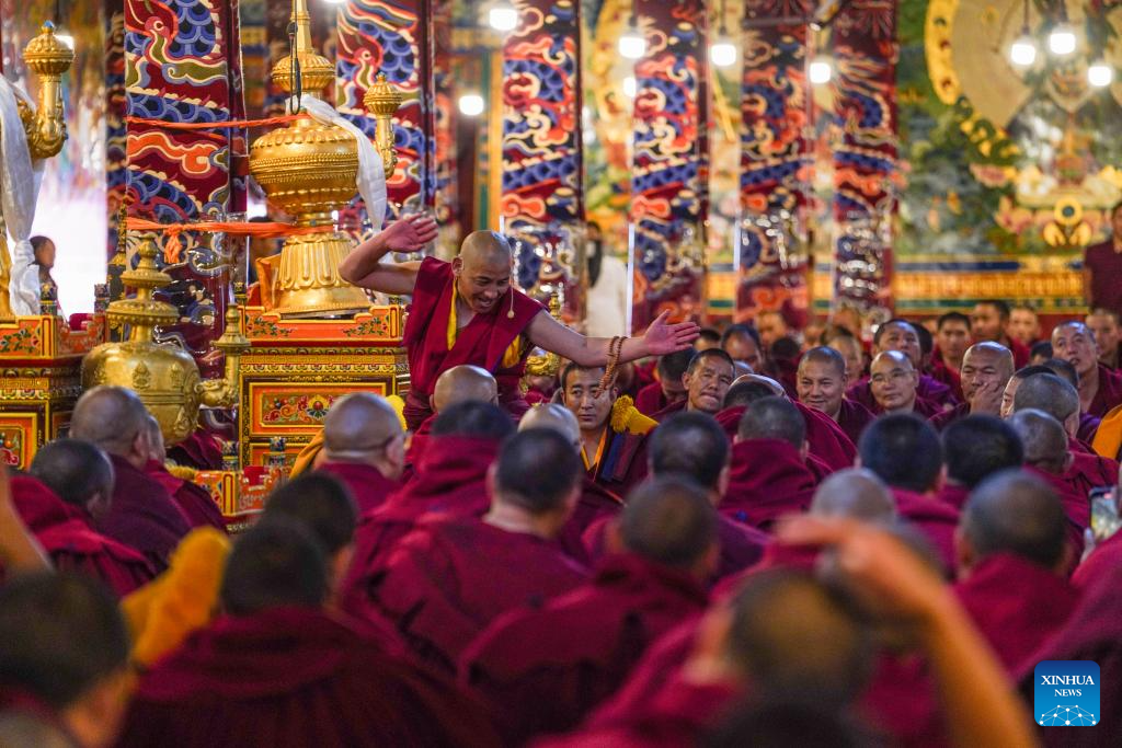 Preliminary examination for Geshe Lharampa held in Lhasa, China's Xizang