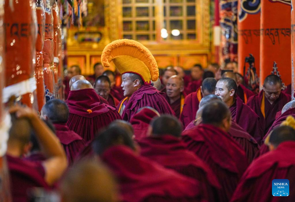 Preliminary examination for Geshe Lharampa held in Lhasa, China's Xizang