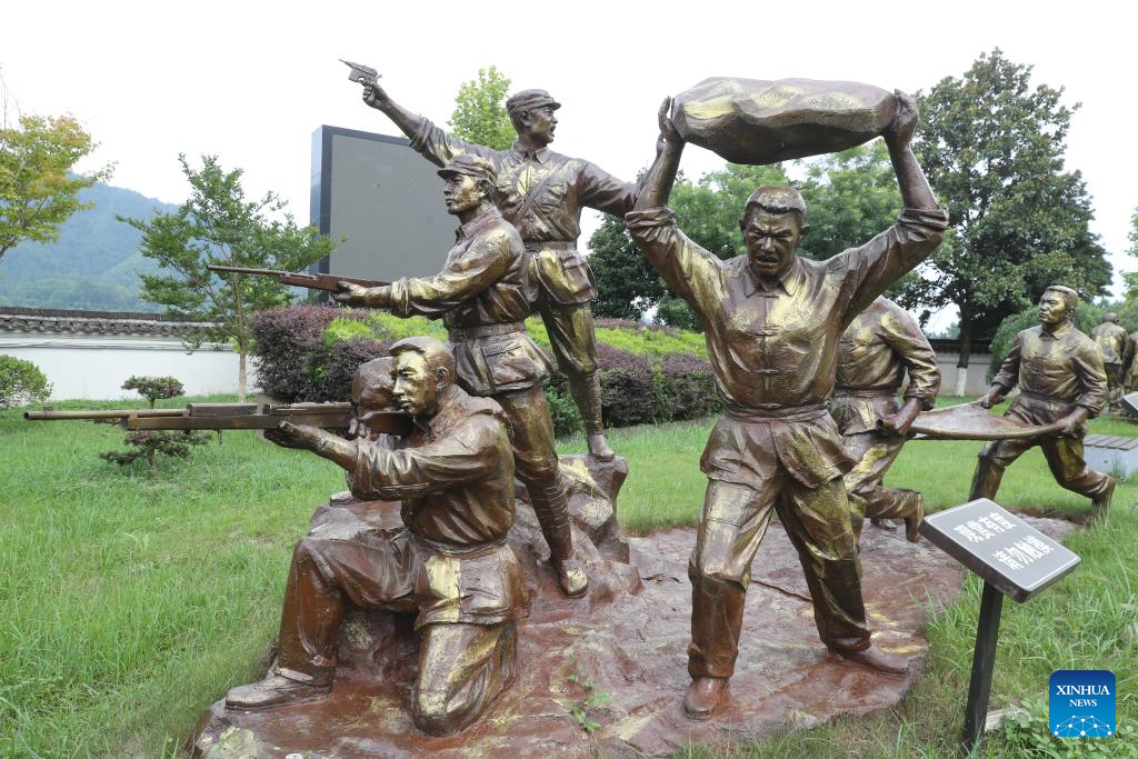 In pics: A revisit to memorial hall of former headquarters of New Fourth Army in E China's Anhui