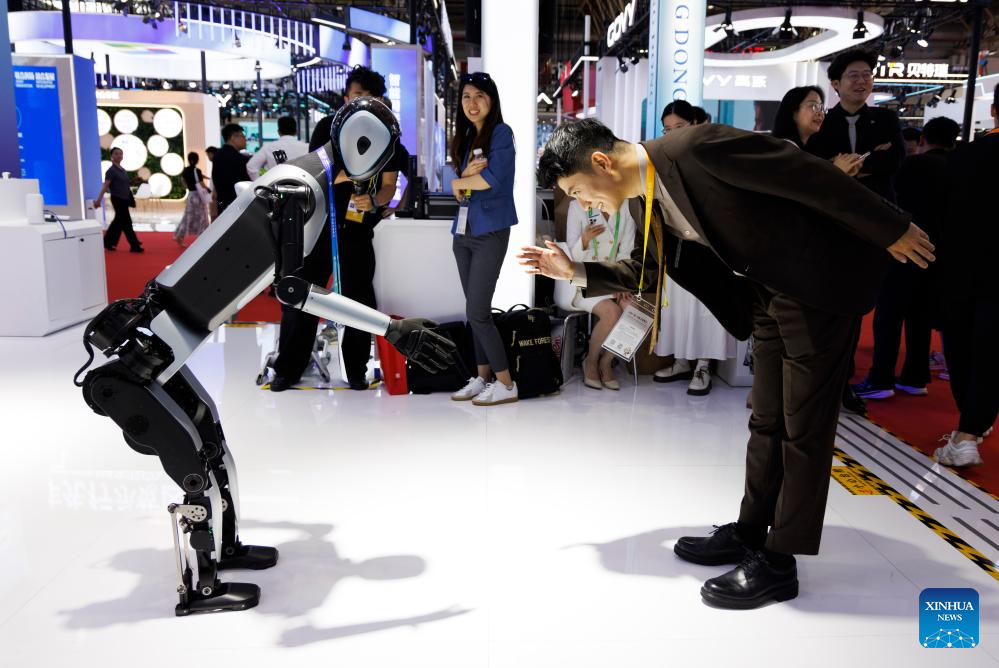A glimpse of pavilions at China's supply chain expo in Beijing